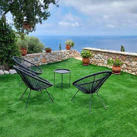 Villa Nereid Glafki - Enjoy Summer Sunsets Áyios Nikítas エクステリア 写真