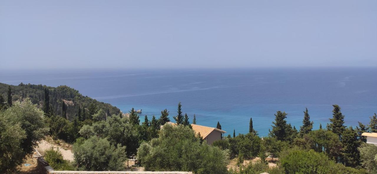 Villa Nereid Glafki - Enjoy Summer Sunsets Áyios Nikítas エクステリア 写真