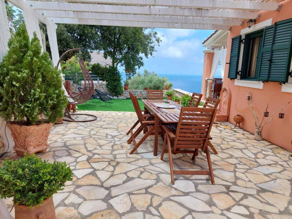 Villa Nereid Glafki - Enjoy Summer Sunsets Áyios Nikítas エクステリア 写真